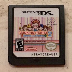Cooking Mama 2 Dinner With Friends Nintendo DS Game
